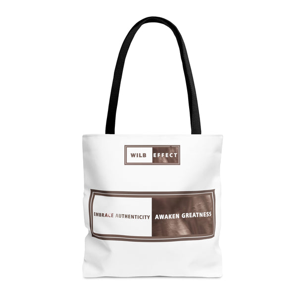 Embrace Authenticity Awaken Greatness Tote Bag (AOP)