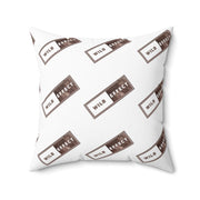 WILB Effect Spun Polyester Square Pillow