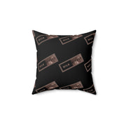 WILB Effect Spun Polyester Square Pillow