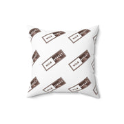 WILB Effect Spun Polyester Square Pillow