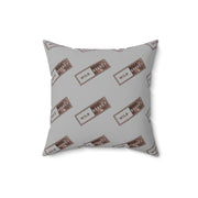 WILB Effect Spun Polyester Square Pillow