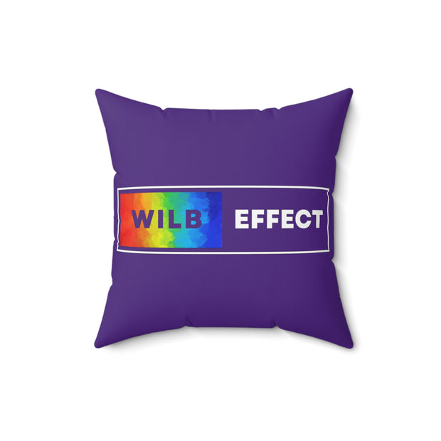 WILB Effect Pride Spun Polyester Square Pillow