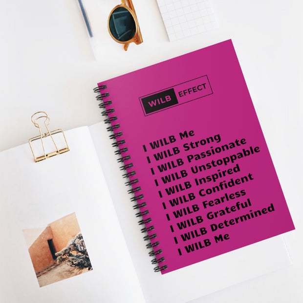 I WILB Me Spiral Notebook - Ruled Line