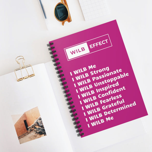 I WILB Me Spiral Notebook - Ruled Line