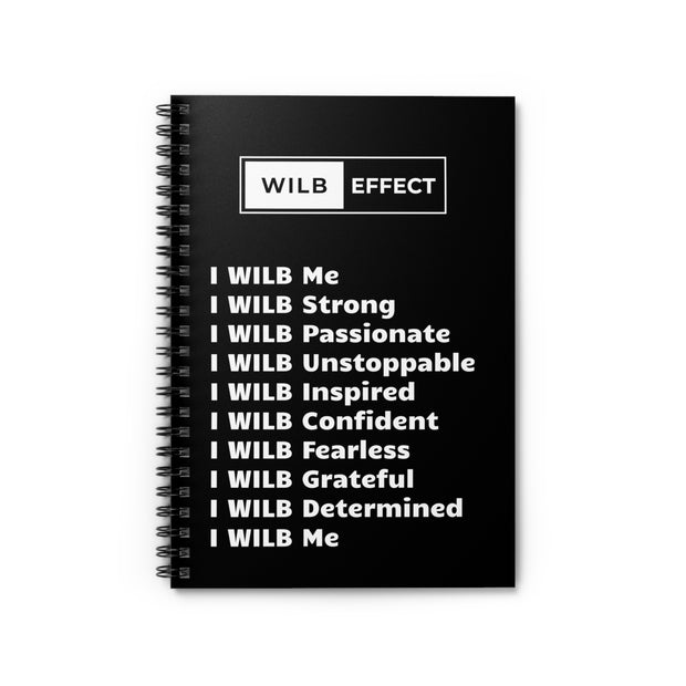 I WILB Me Spiral Notebook - Ruled Line