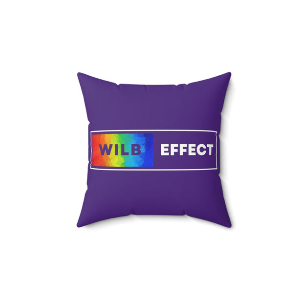 WILB Effect Pride Spun Polyester Square Pillow