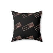 WILB Effect Spun Polyester Square Pillow