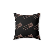 WILB Effect Spun Polyester Square Pillow