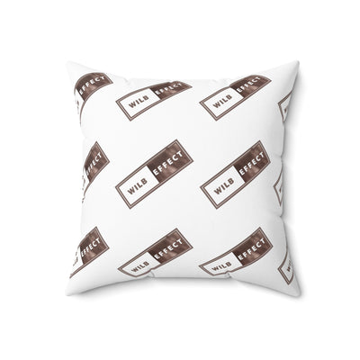 WILB Effect Spun Polyester Square Pillow