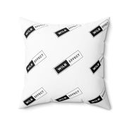 WILB Effect Spun Polyester Square Pillow