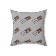 WILB Effect Spun Polyester Square Pillow