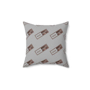 WILB Effect Spun Polyester Square Pillow