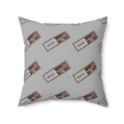 WILB Effect Spun Polyester Square Pillow