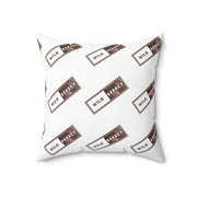 WILB Effect Spun Polyester Square Pillow