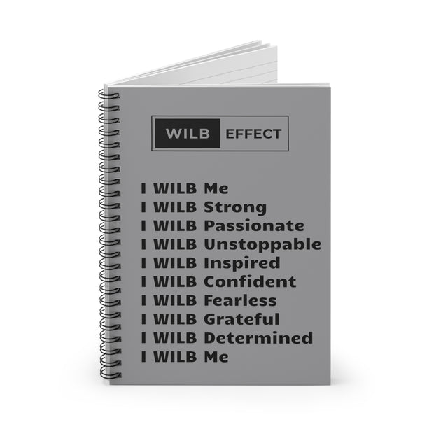 I WILB Me Spiral Notebook - Ruled Line