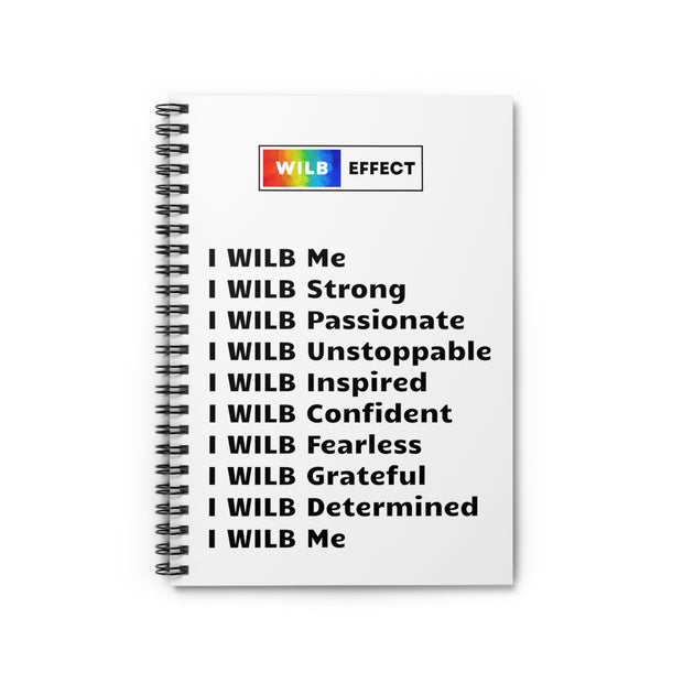 WILB Pride Effect Spiral Notebook - Ruled Line