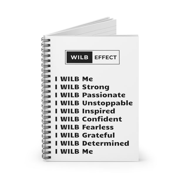 I WILB Me Spiral Notebook - Ruled Line