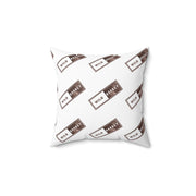 WILB Effect Spun Polyester Square Pillow