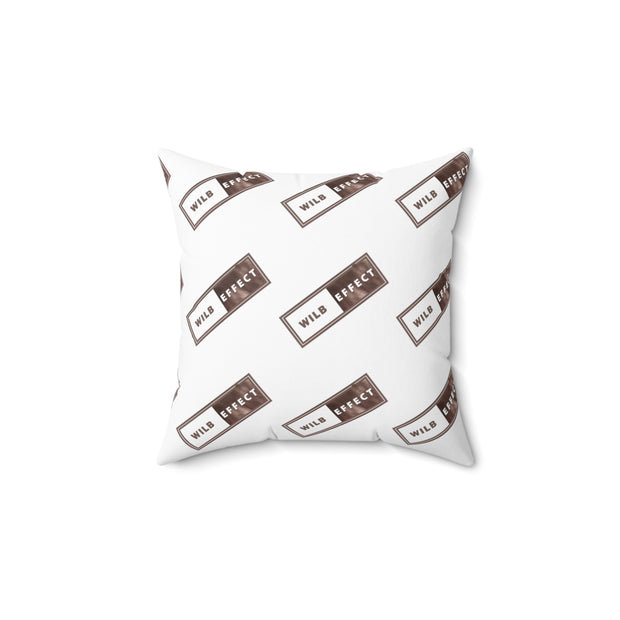 WILB Effect Spun Polyester Square Pillow