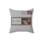 Embrace Authenticity Awaken Greatness Spun Polyester Square Pillow