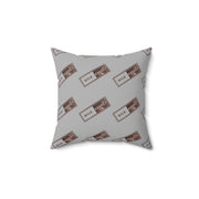 WILB Effect Spun Polyester Square Pillow