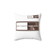 Embrace Authenticity Awaken Greatness Spun Polyester Square Pillow