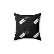 WILB Effect Spun Polyester Square Pillow