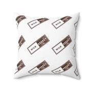 WILB Effect Spun Polyester Square Pillow